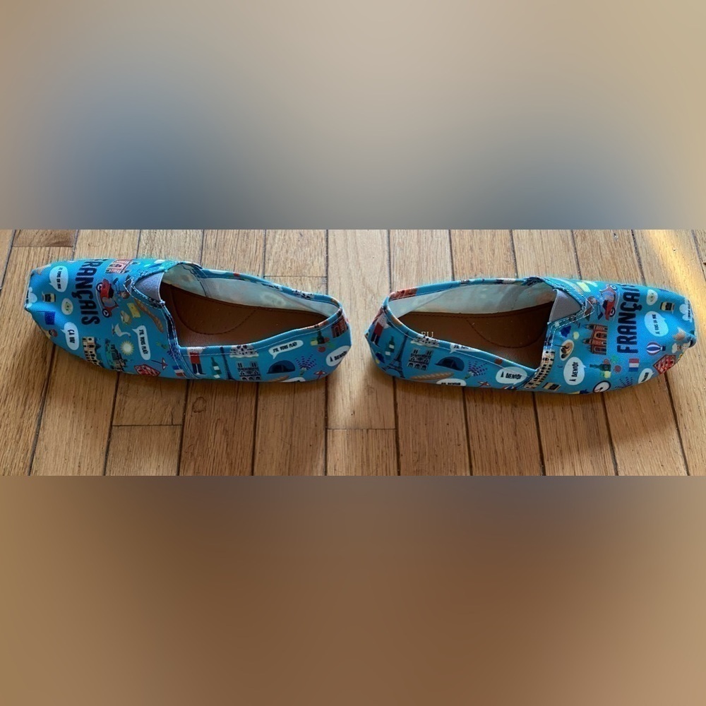 🌷🌷3/$15 Français Graphic Canvas Flat 8 - Picture 6 of 6